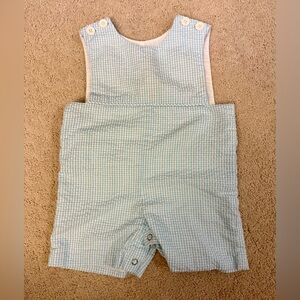 Remember Nguyen Blue Gingham Jon Jon Shortall 18M